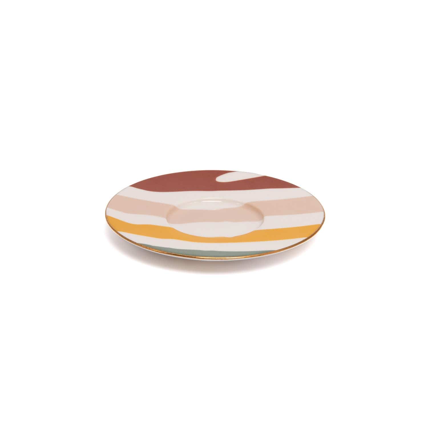 Porland PorselenABSTRACT SAUCER FOR COFFEE CUP