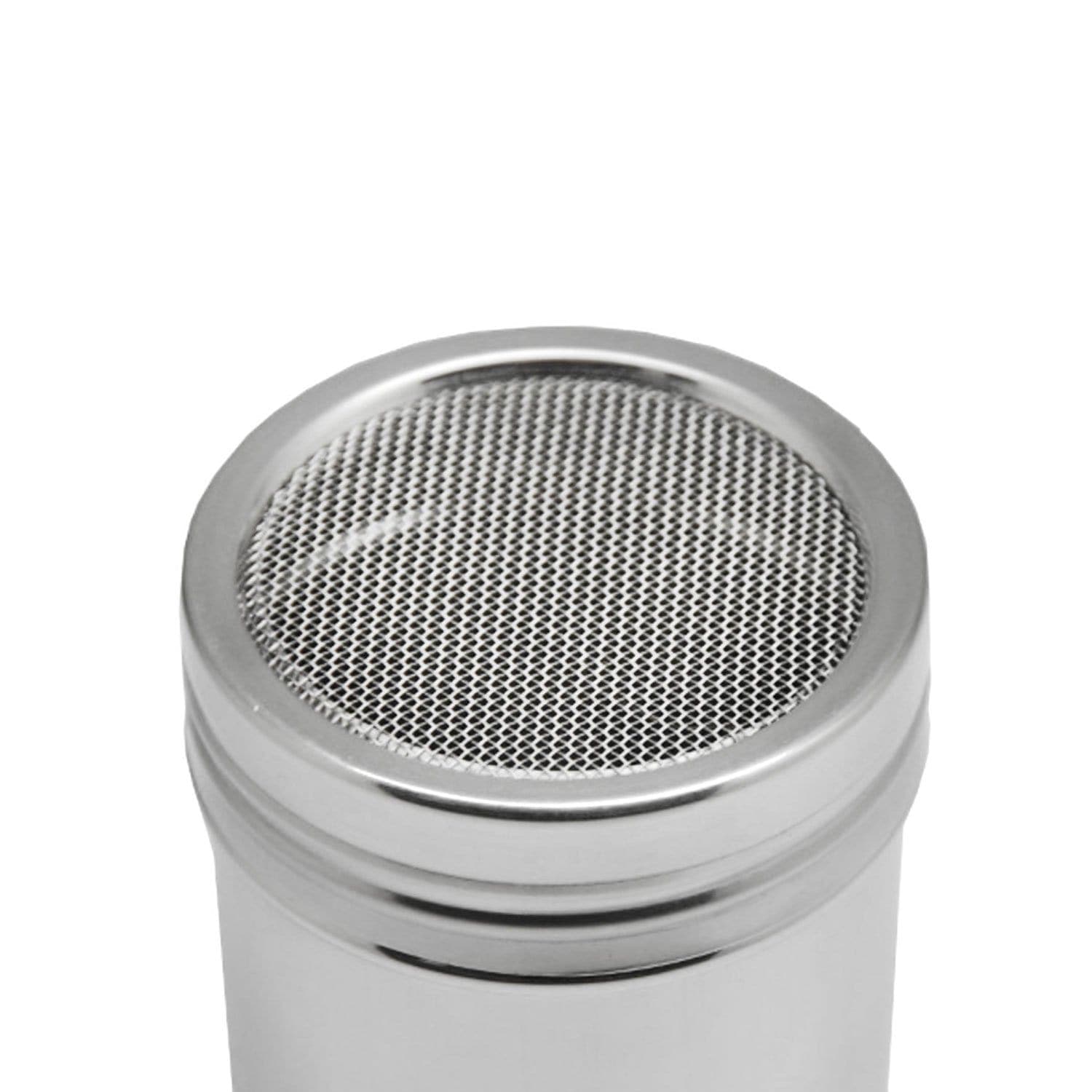 BREWING KROME COFFEE COCOA SHAKER FINE STAINLESS STEEL - C2289