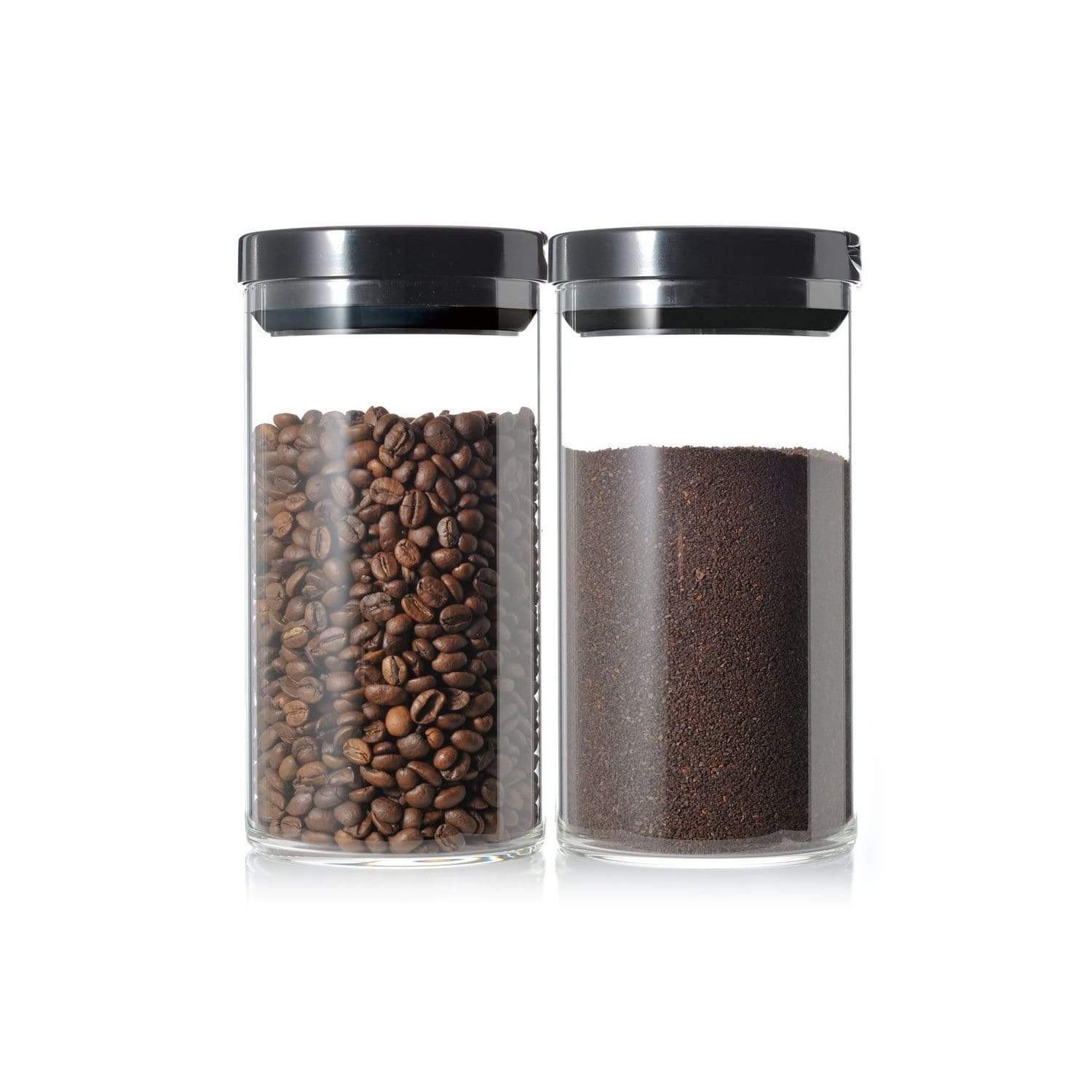 BREWING HARIO - COFFEE CANISTER LARGE BLACK - MCN-300B