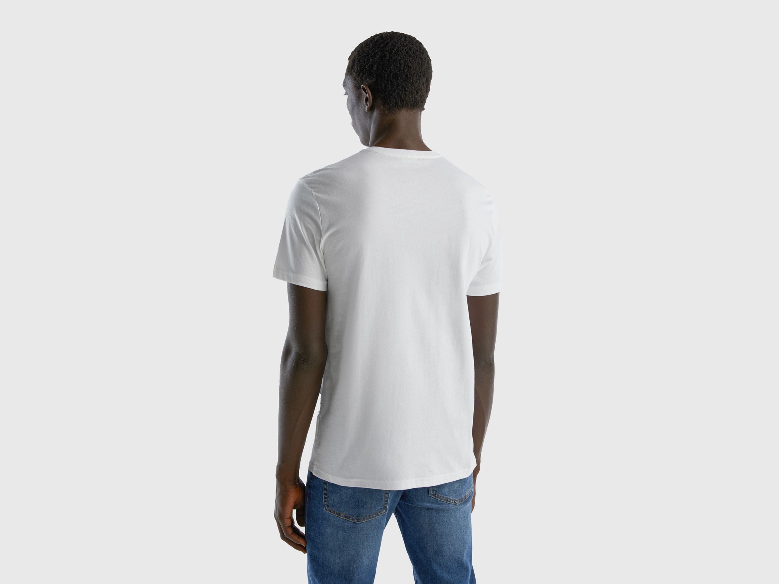 T-shirt in long fiber cotton