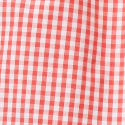 Vichy bermudas with belt