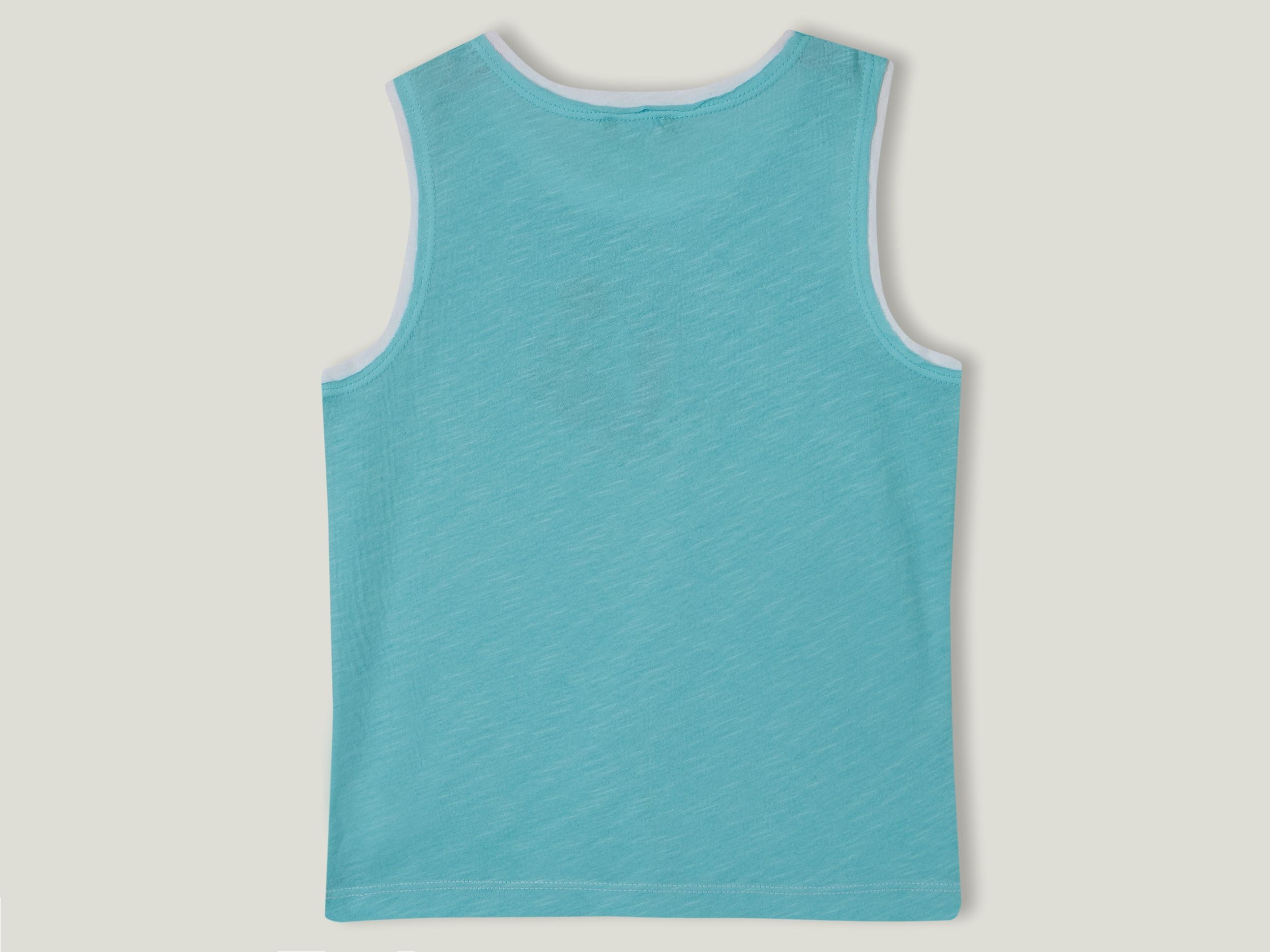 Lightweight tank top with print