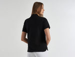 Polo in stretch organic cotton