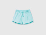 100% cotton shorts with drawstring