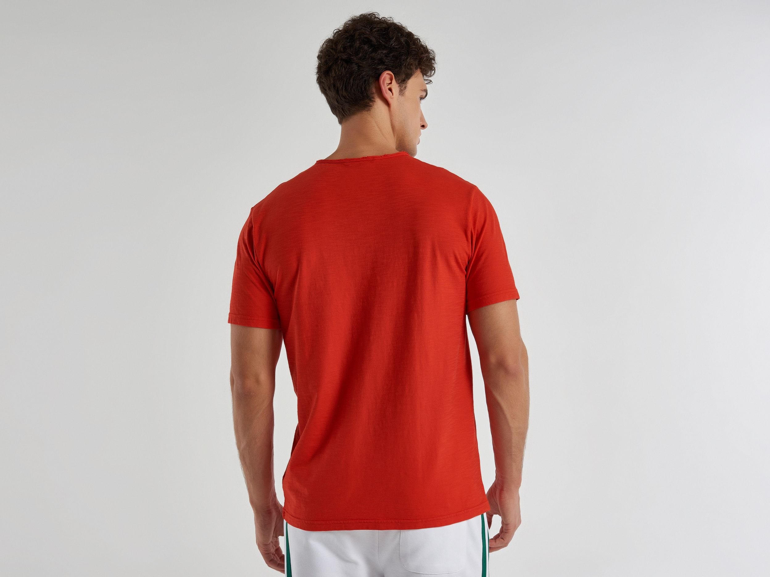 T-shirt in slub cotton