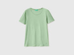 Long fiber cotton t-shirt