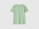 Long fiber cotton t-shirt