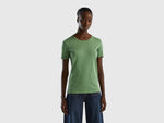 Long fiber cotton t-shirt