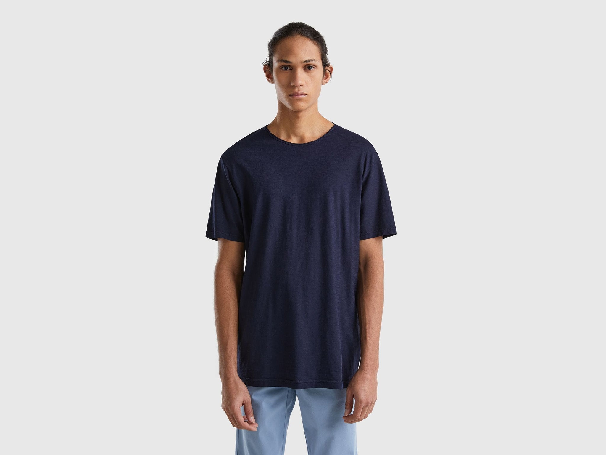 T-shirt in slub cotton