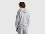 Zip-up hoodie in cotton