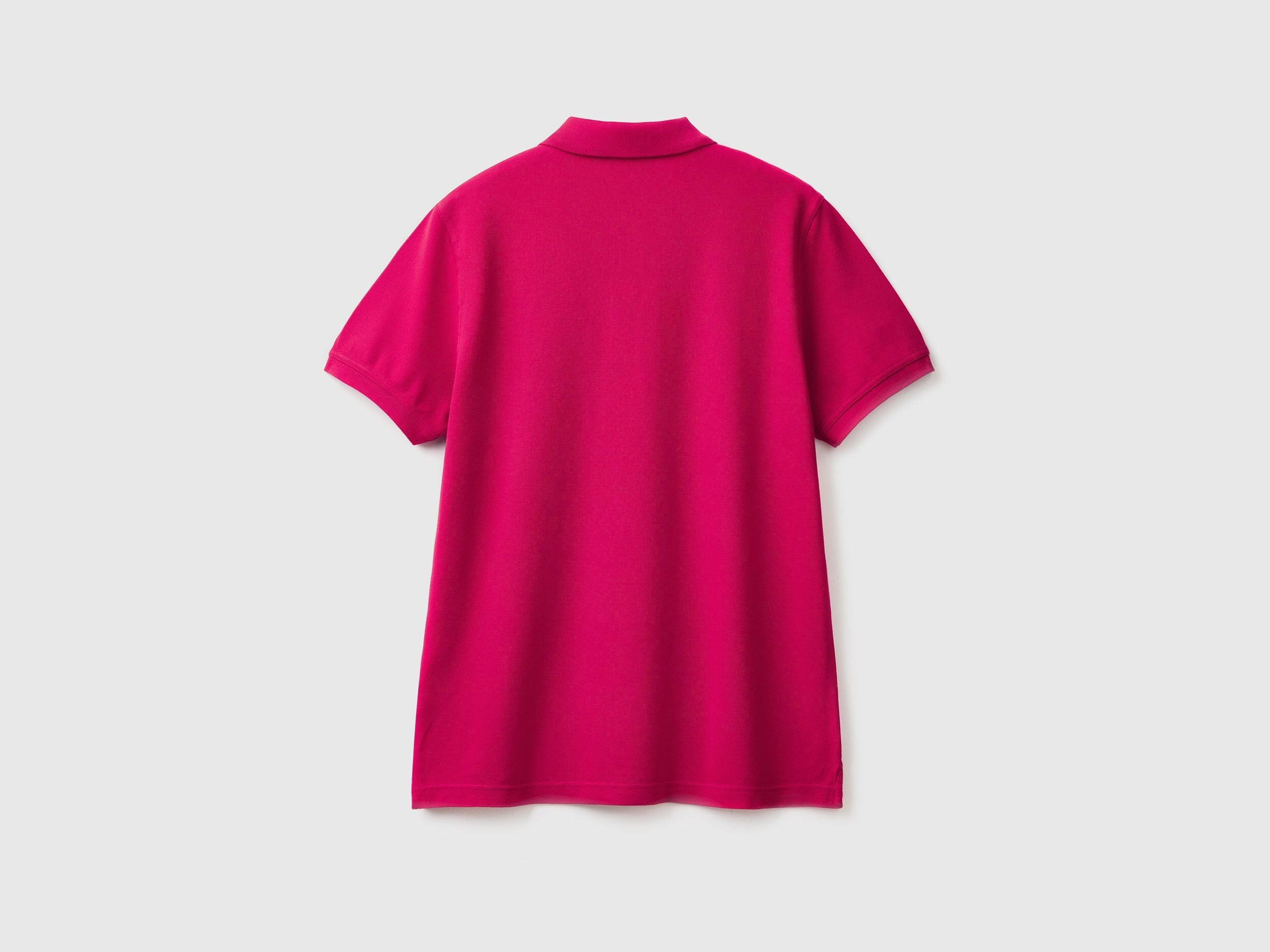 Short sleeve polo in 100% cotton