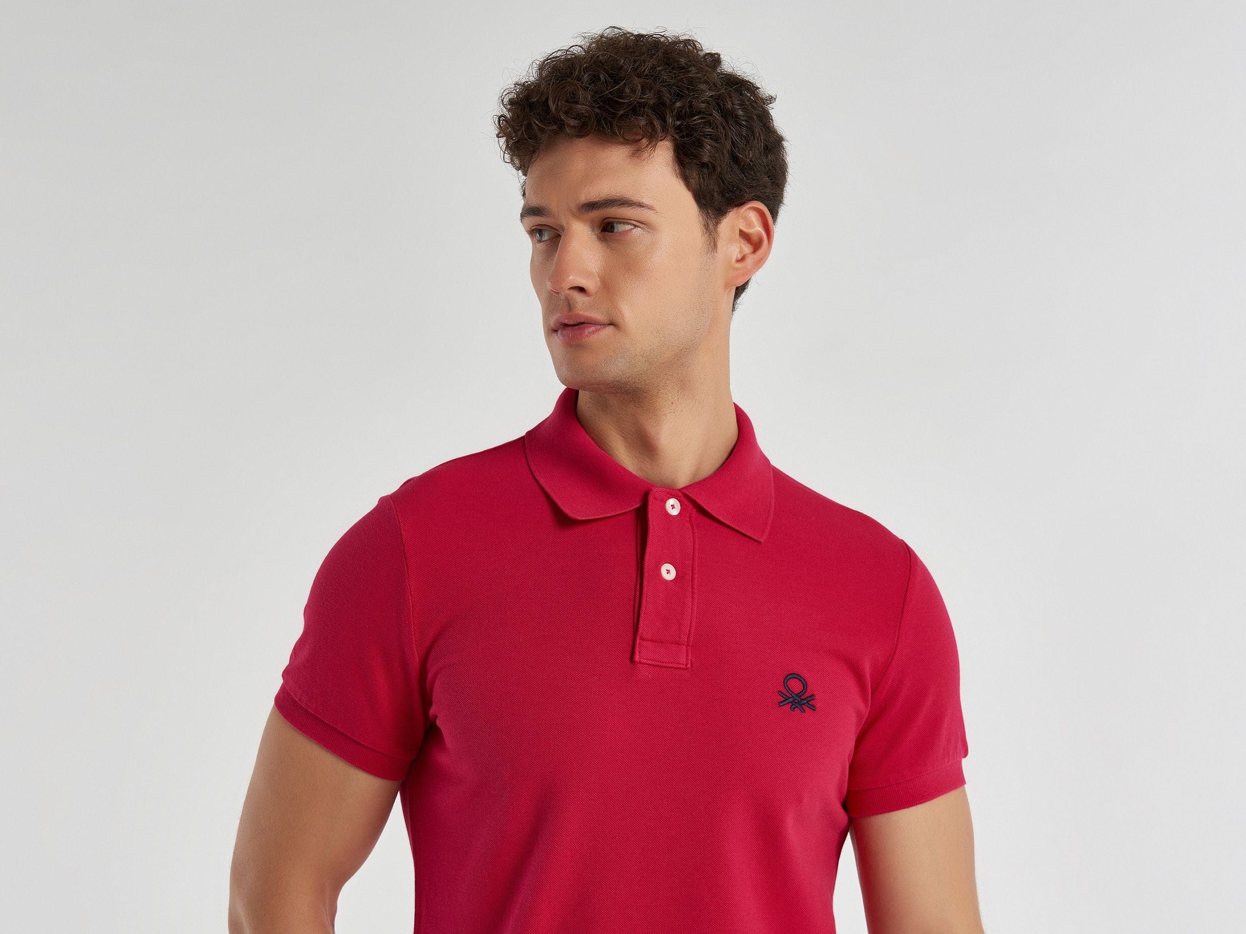 Slim fit polo