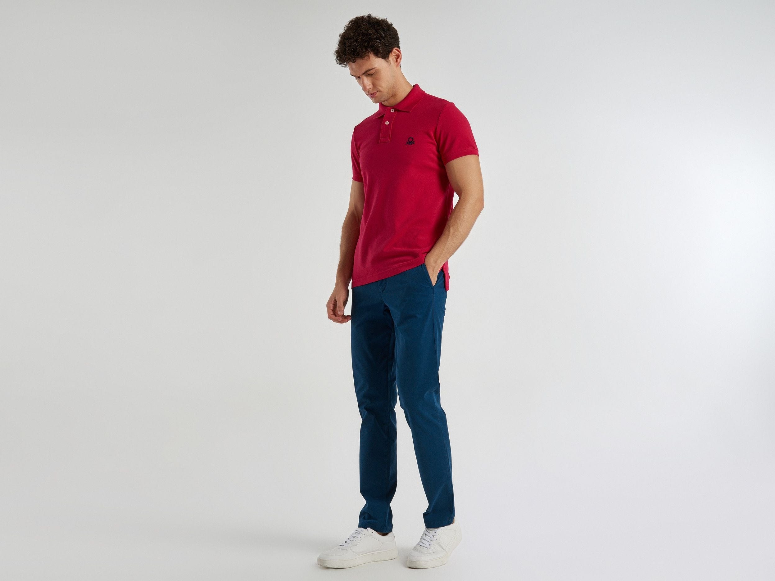 Slim fit polo