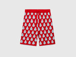 Bermudas with fruit pattern