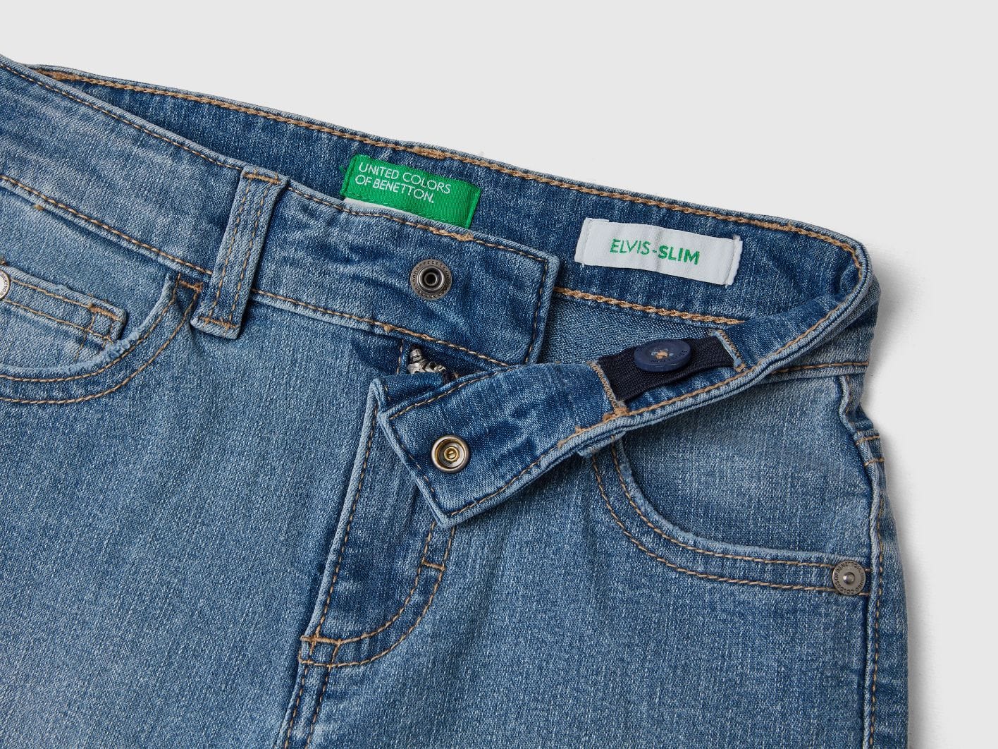 "Eco-Recycle" slim fit jeans