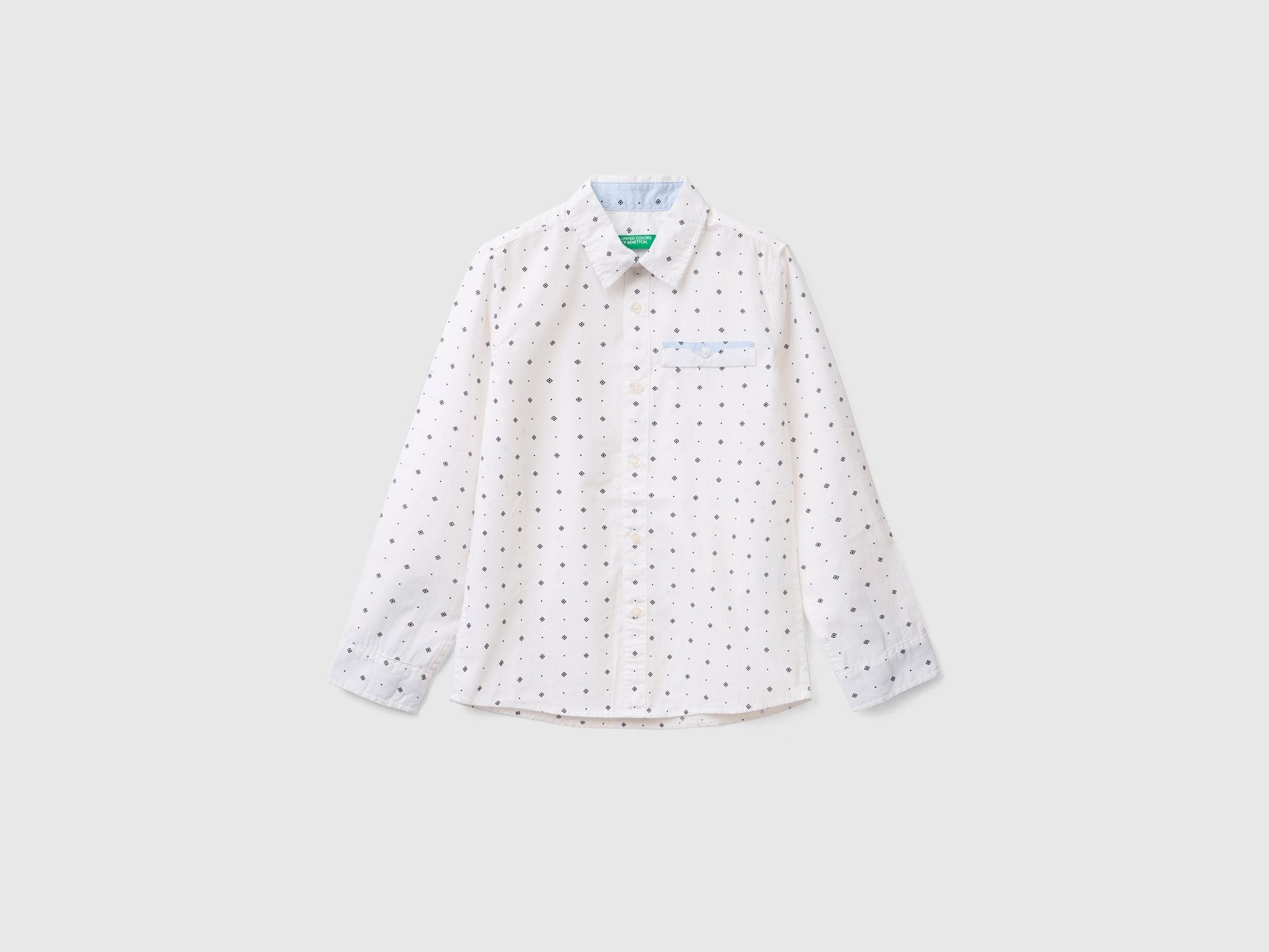 Micro patterned shirt