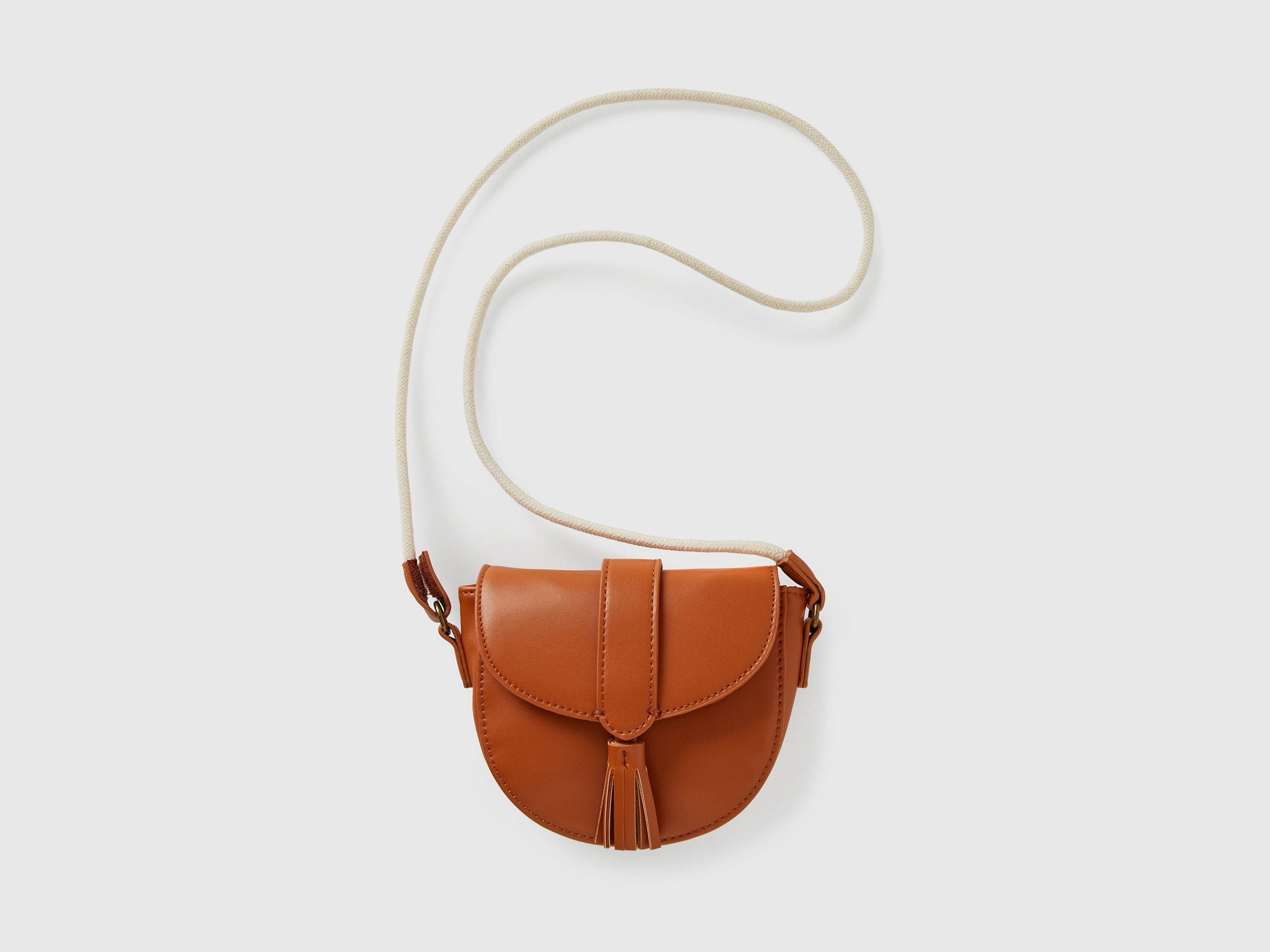 Shoulder bag in imitation leather