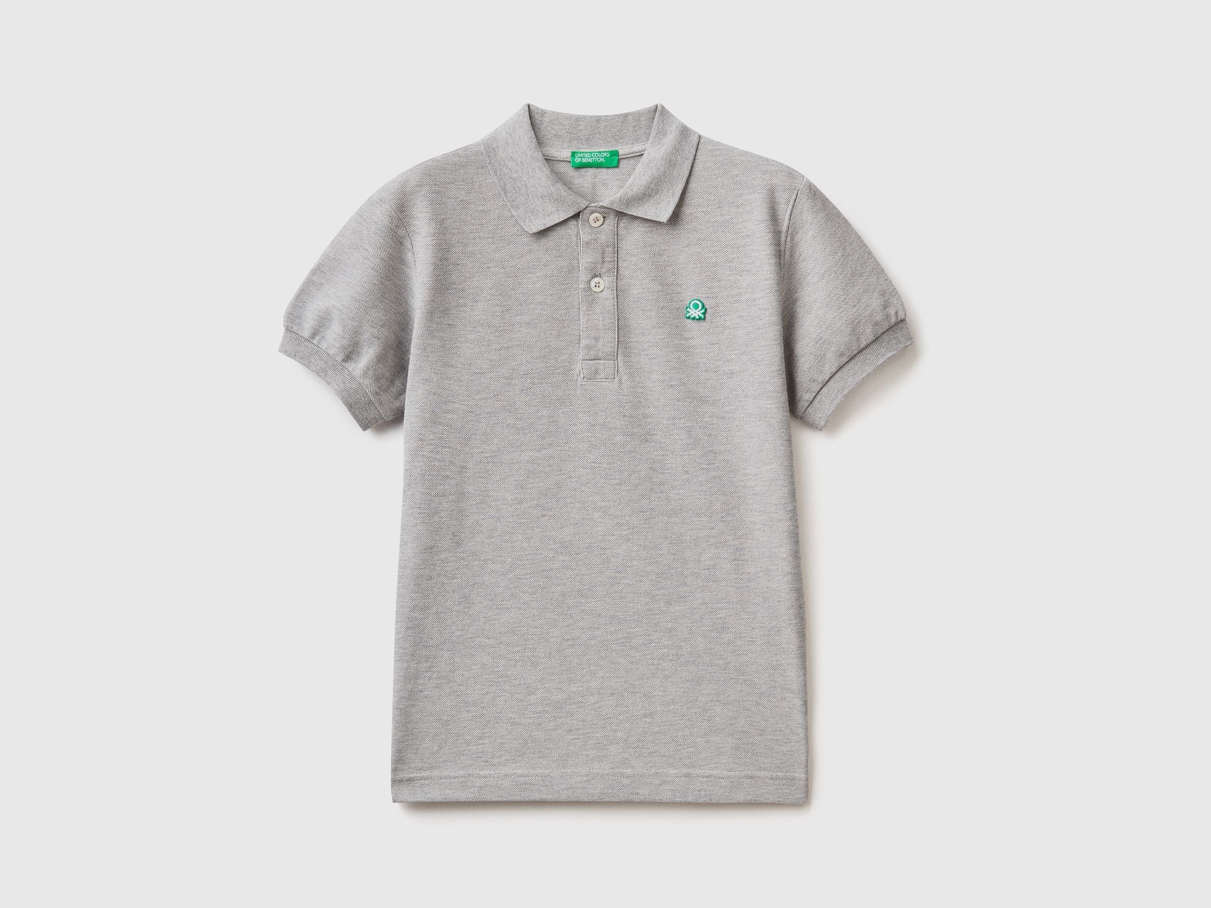 Slim fit polo in 100% organic cotton