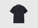 Short sleeve polo in 100% cotton