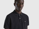 Short sleeve polo in 100% cotton