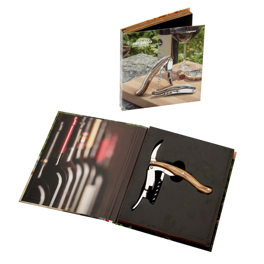 Legnoart Nebbiolo Grand Crue Sommelier Corkscrew Mirror Finishing Wf-2L