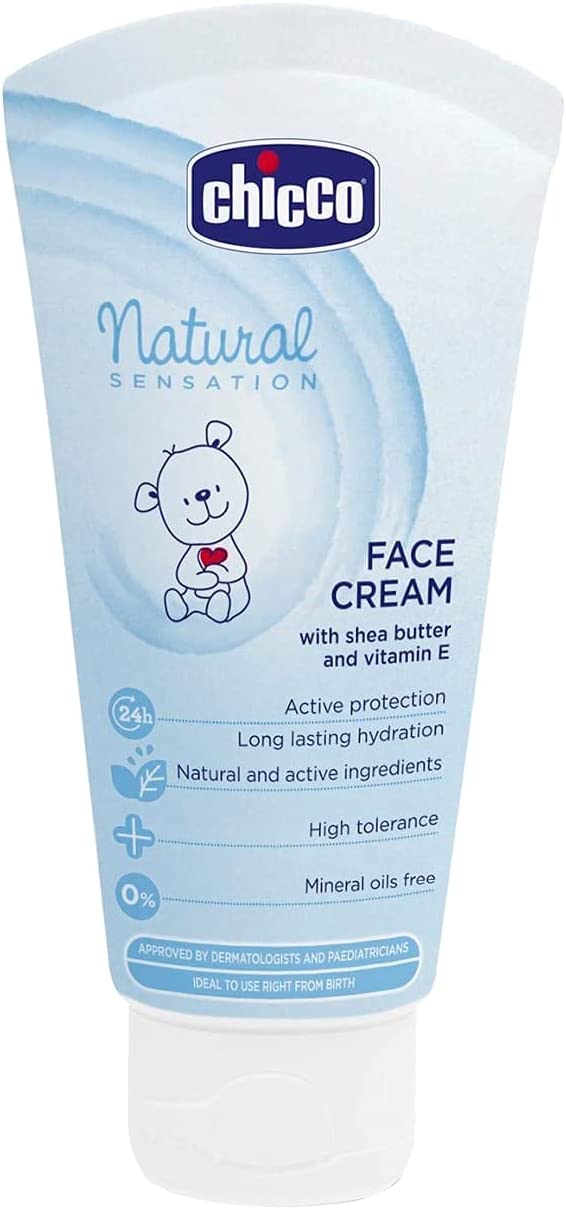 Chicco Natural Sensation Face Cream 0M+, 50 ml