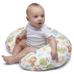 CHICCO BOPPY PILLOW WITH COTTON SLIPCOVER 0M+ PEACFUL JUNGLE