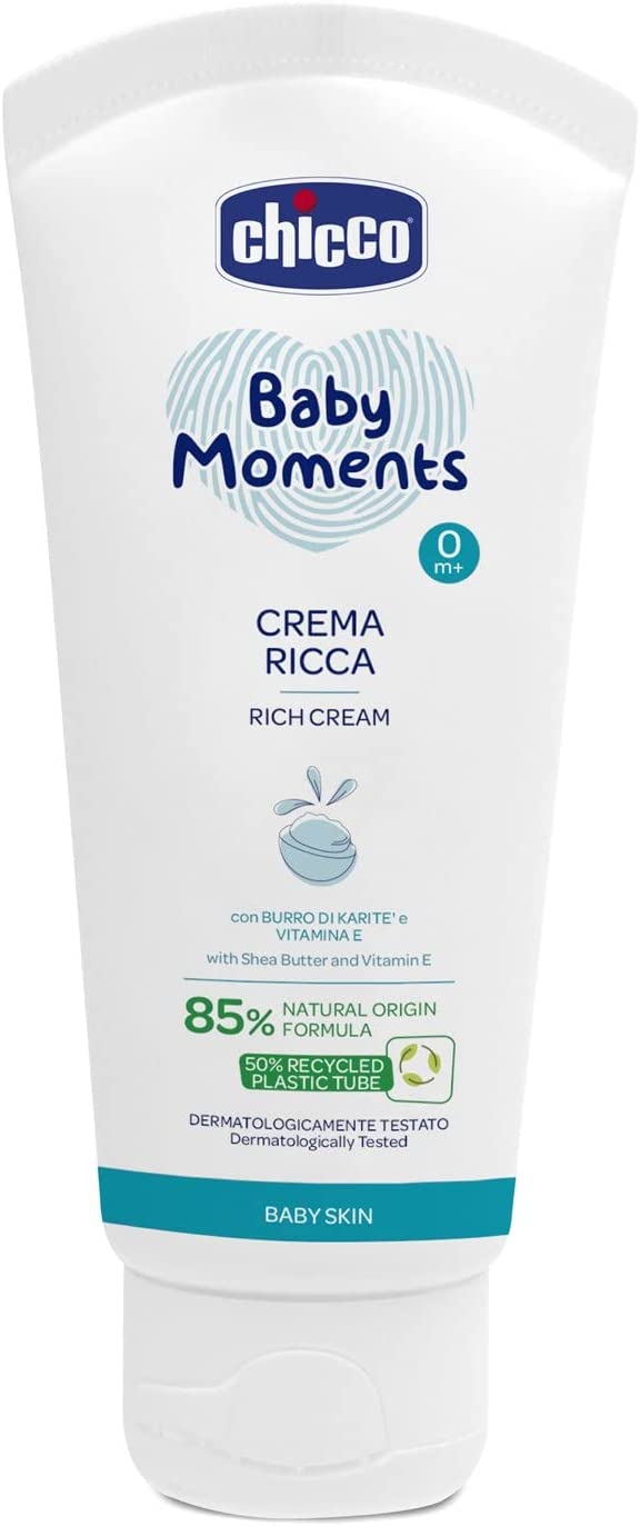 Chicco Baby Moments Rich Cream for Baby Skin - 100mL