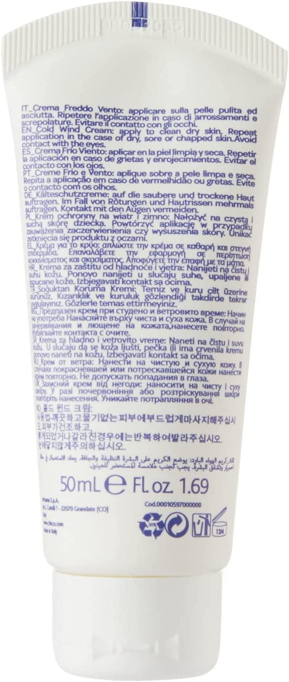 Chicco Baby Moments Cold Wind Cream For Baby Skin 0M+ 50ml