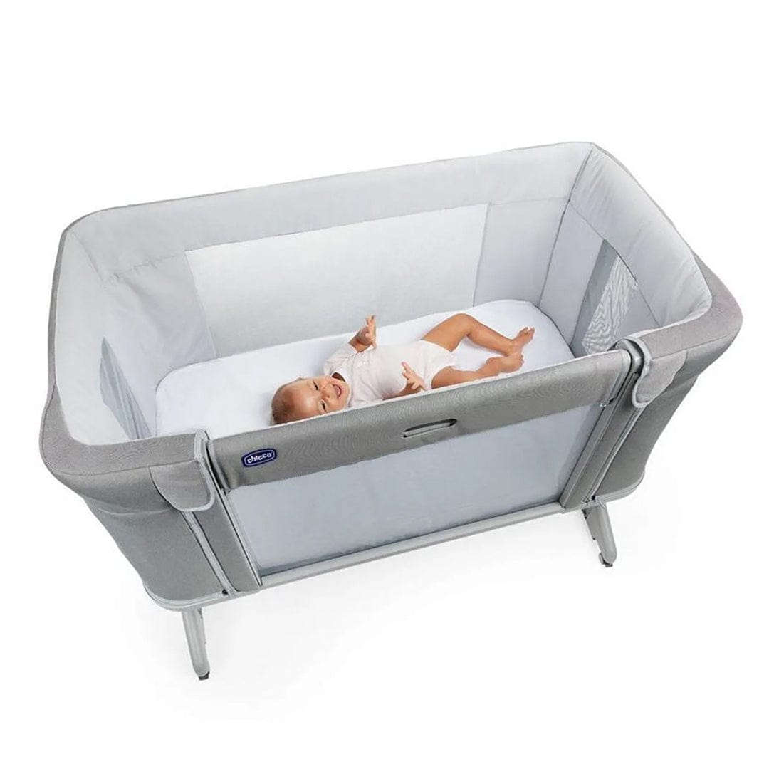 Chicco Next2Me Forever Crib 0M-4Y  Cool Grey-CH79650-19
