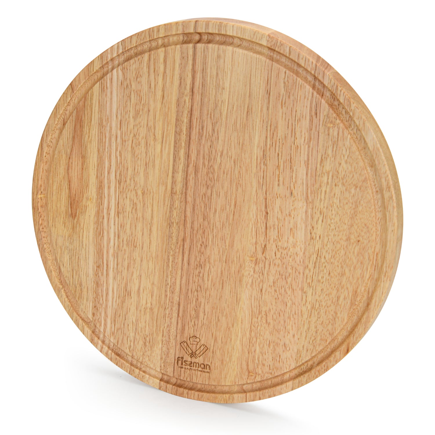 Fissman Cutting Board Round 35x35x1.5cm Rubber Wood
