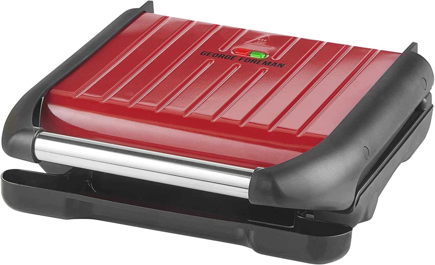 GEORGE FOREMAN RED STEEL GRILL - 25040