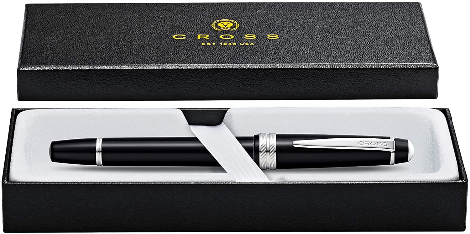 Cross Bailey Light Polished Black Resin Fountain Pen - AT0746-1MS
