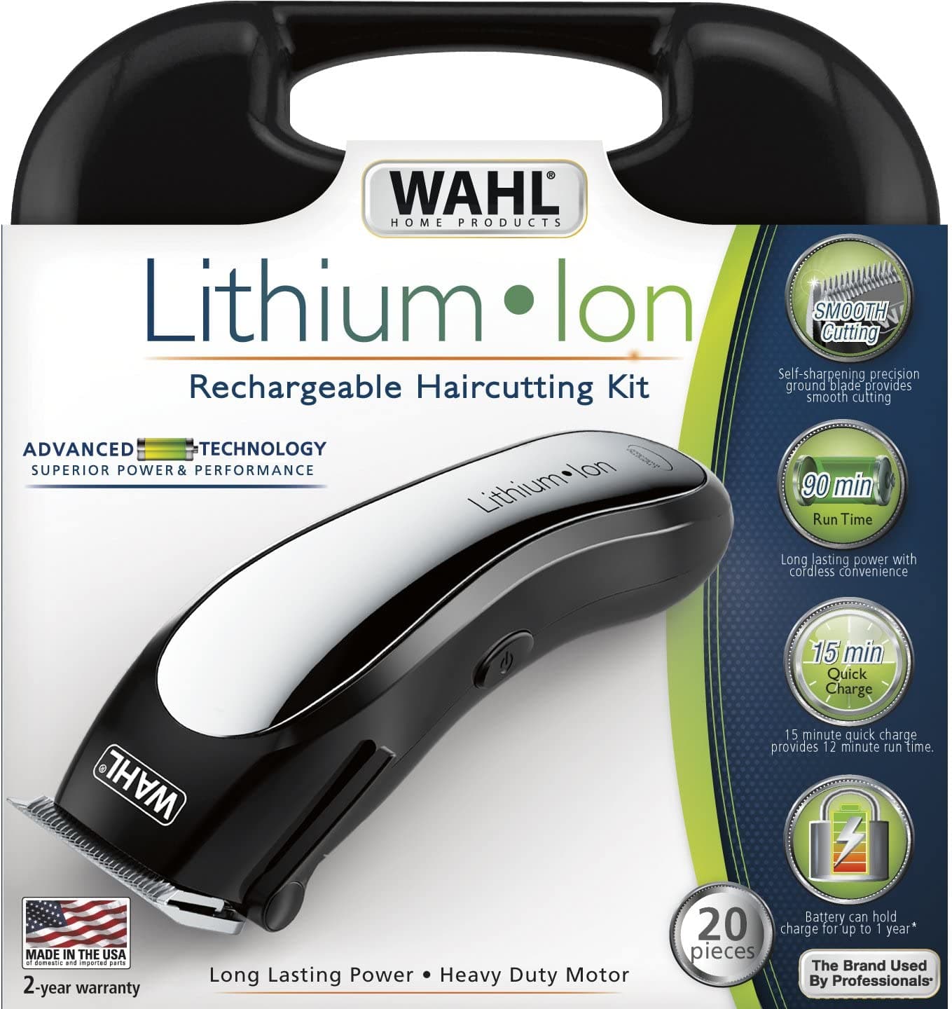 Wahl Lithium Ion Battery Hair Clipper