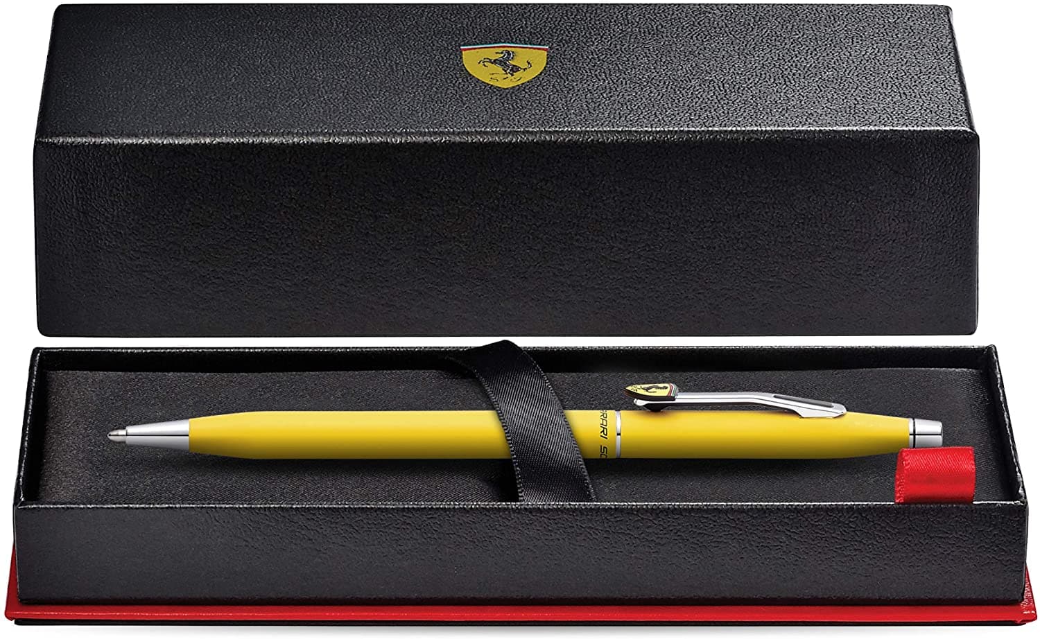 Cross Classic Century Collection For Scuderia Ferrari Matte Modena Yellow Lacquer Ballpoint Pen - FR0082-118