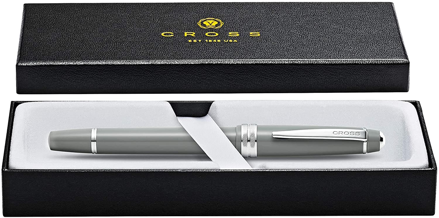 Cross Bailey Light Polished Gray Resin Rollerball Pen - AT0745-3