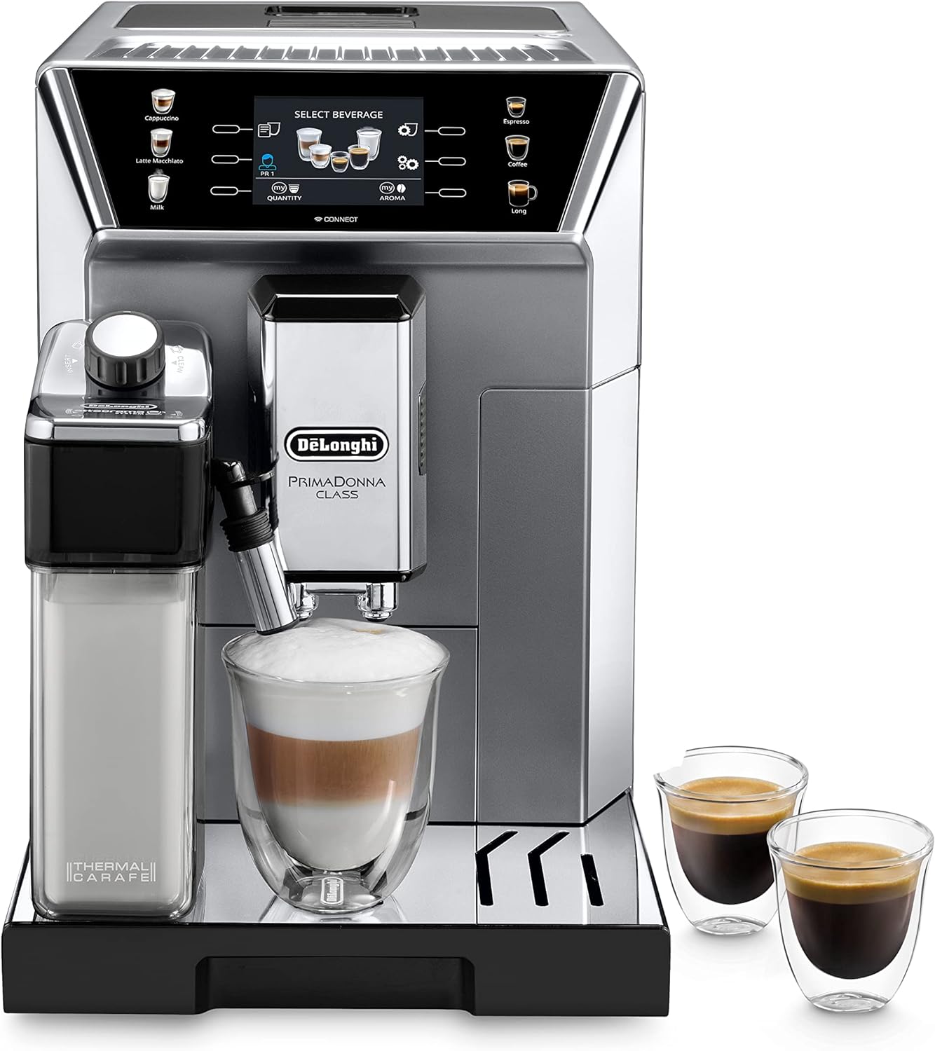 De'Longhi بريمادونا كلاس ماكينة صنع القهوة الأوتوماتيكية بالكامل ECAM550.85.MS