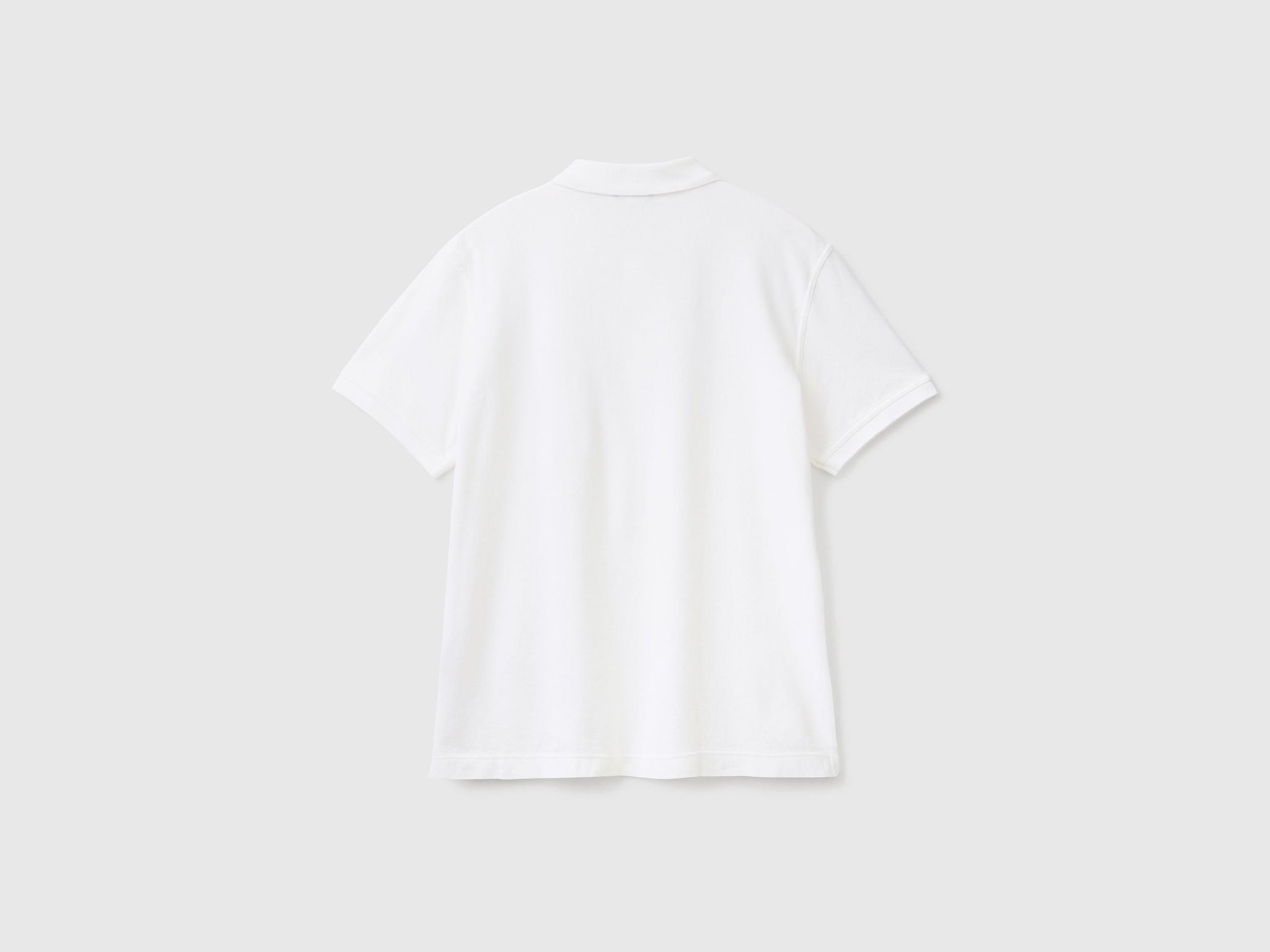 Short sleeve polo in 100% cotton