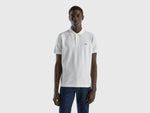 Short sleeve polo in 100% cotton