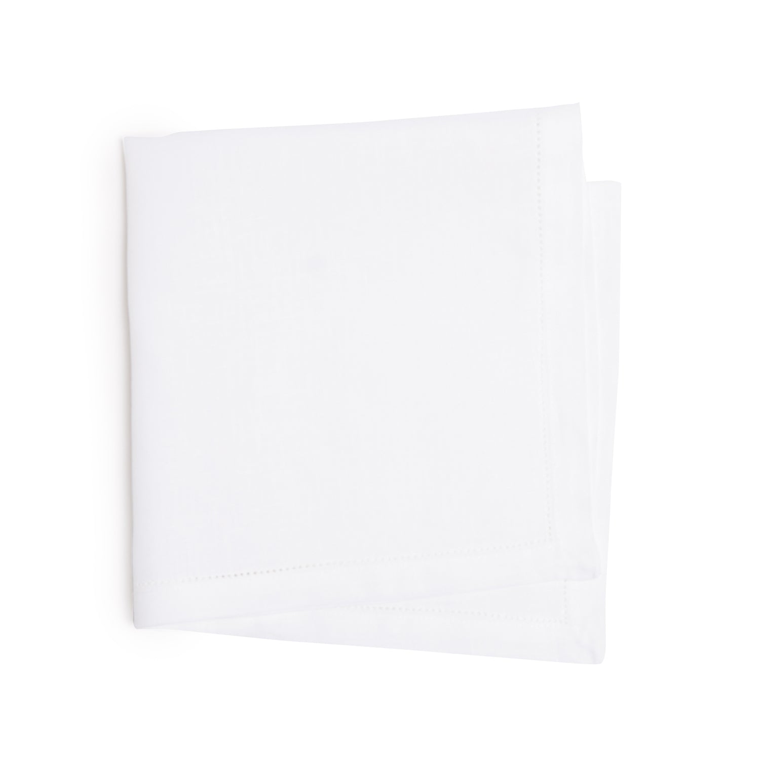 Paramount White 100% Linen Napkin With Hemstitch