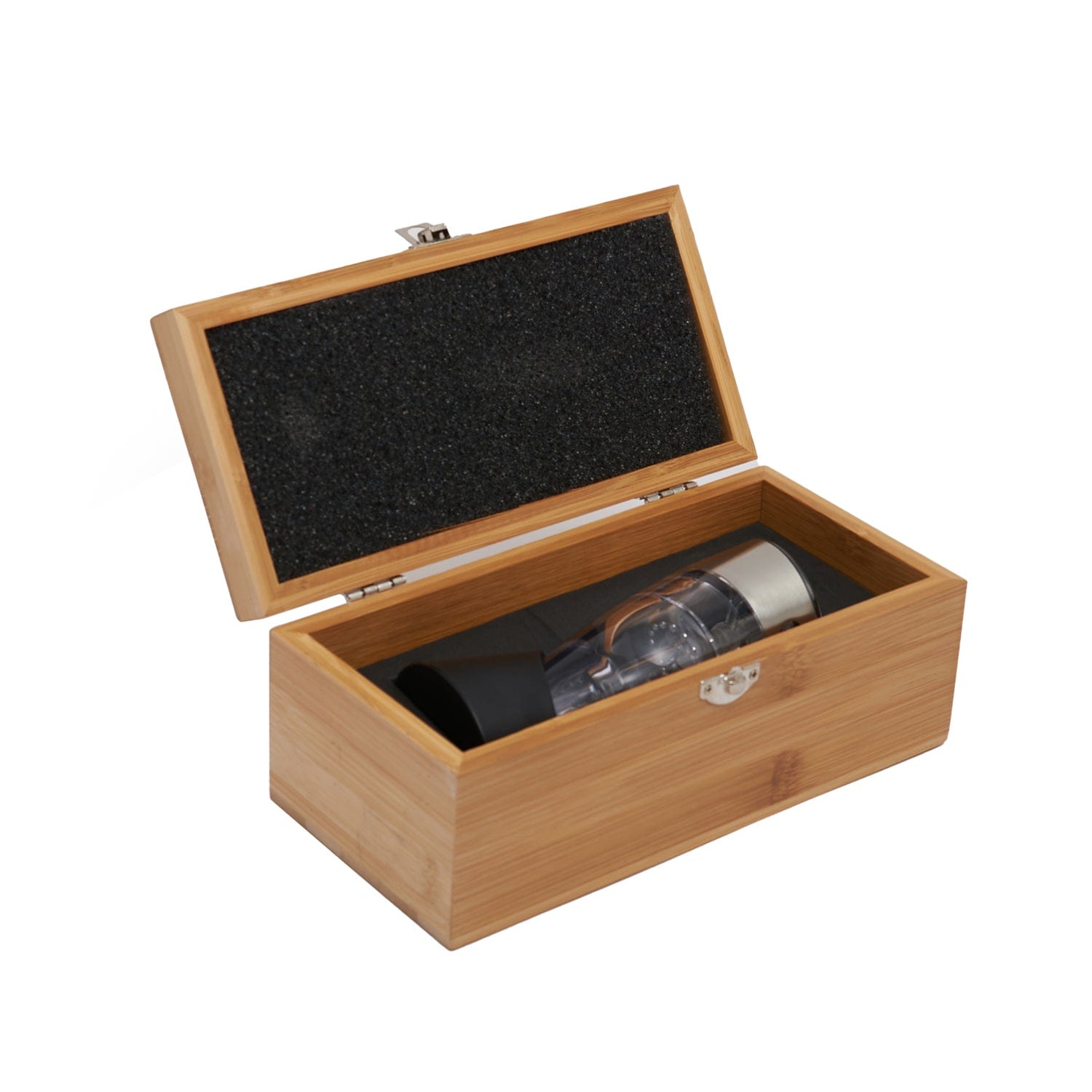 Grunwerg Adjustable Wine Aerator With Stand In Bamboo Box - AER3/BB