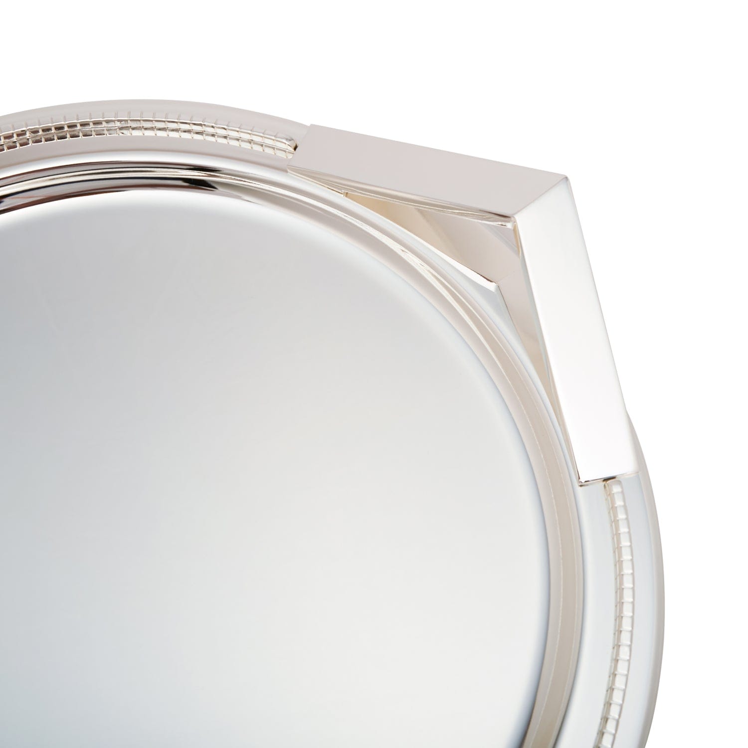 Pantazelos Cubic Silverplated Round Tray - NG-3080/SP