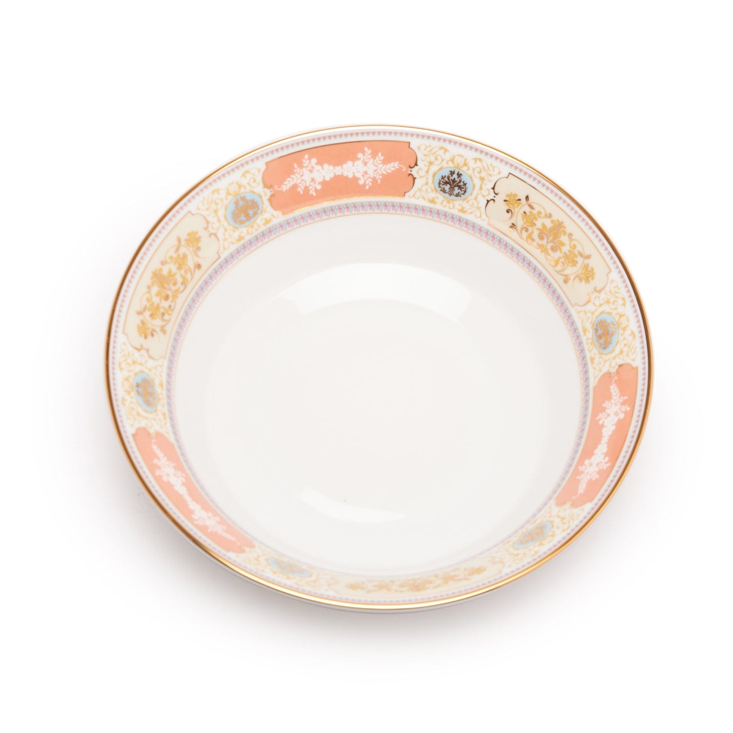 Dankotuwa New Rosemery Peach Large Salad Bowl