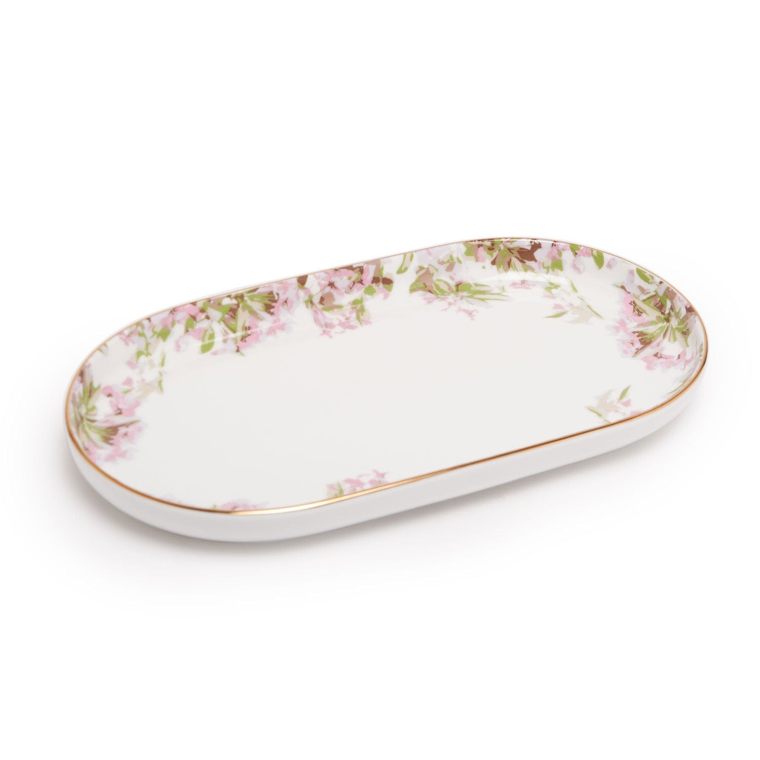 Dankotuwa Magnolia 14In Oval Platter - Med