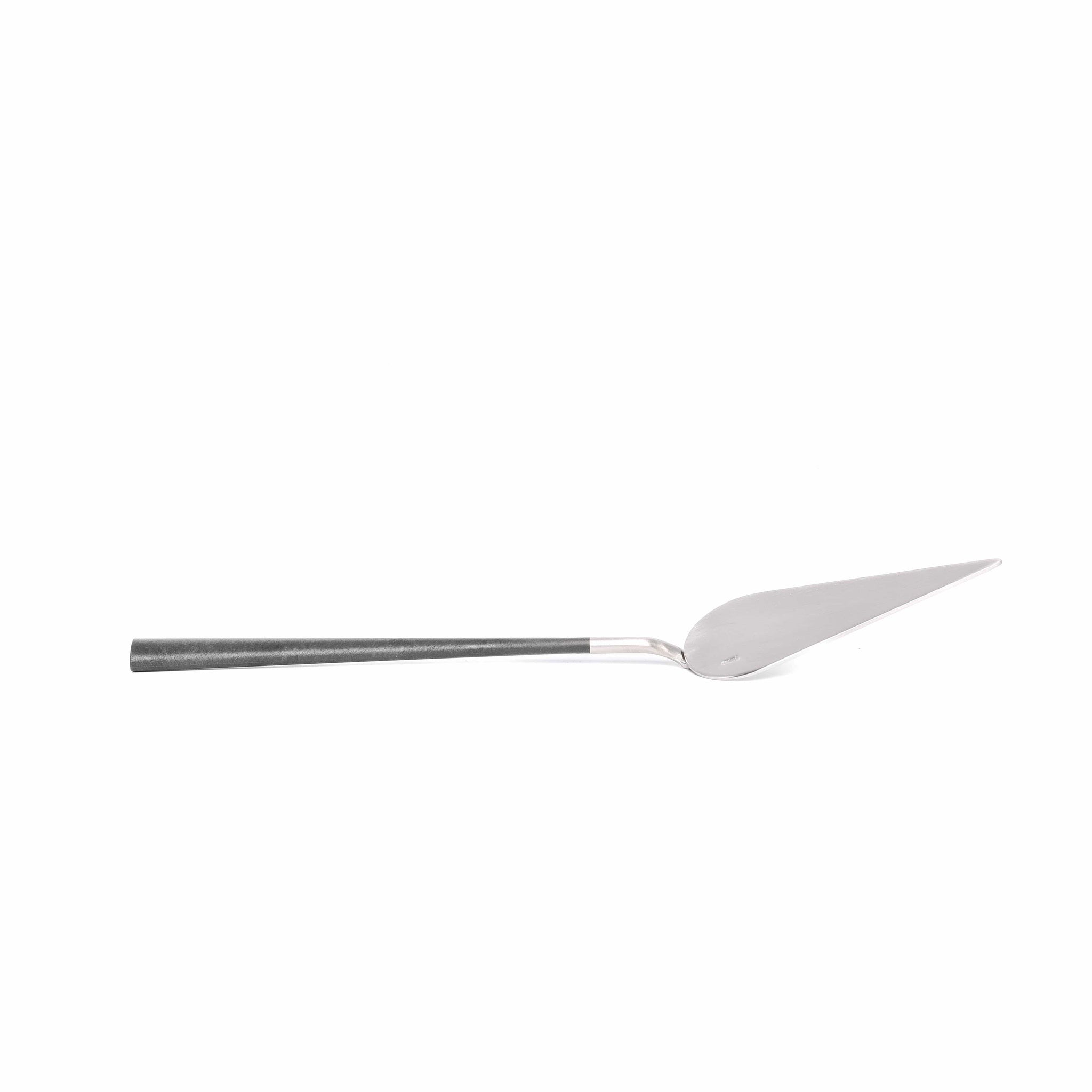Belo Inox Neo Black With Brushed Silver - Cake Server - Gift Box