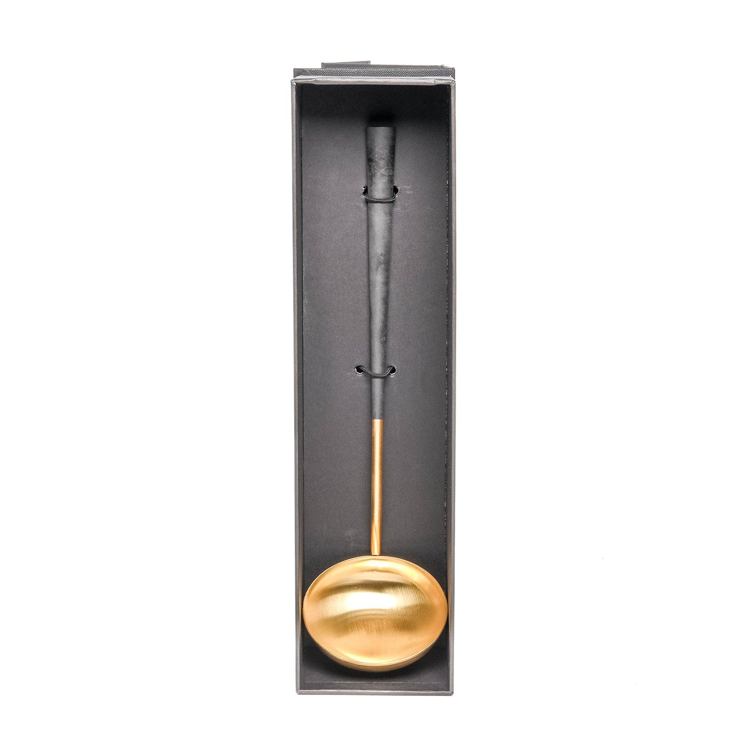 Belo Inox Neo Black With Gold - Soup Ladle - Gift Box