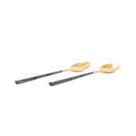 Belo Inox Neo Black Gold - Salad Serving 2P - Gift Box