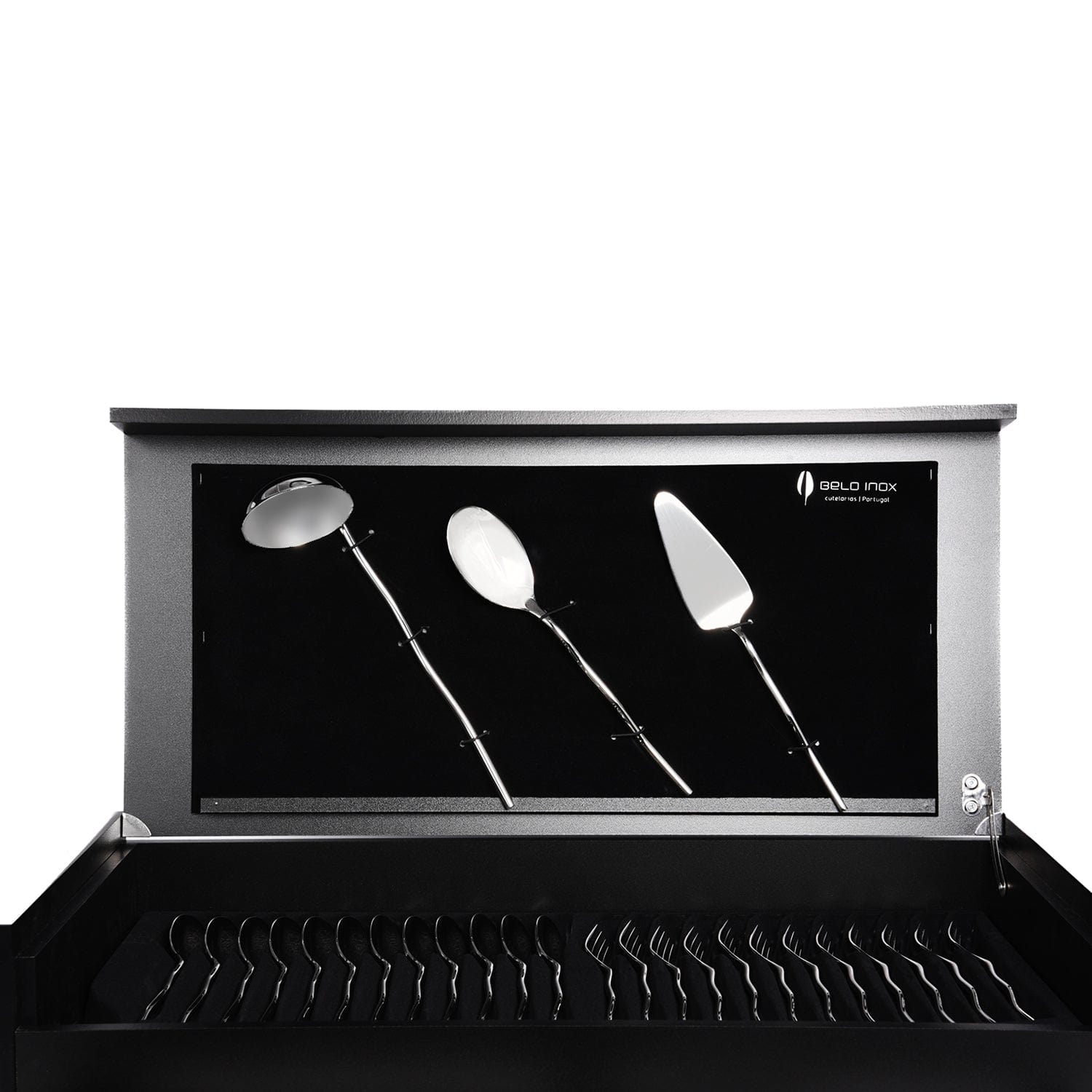 Belo Inox Wave Shiny - 75 Pcs - Vip Wooden Box