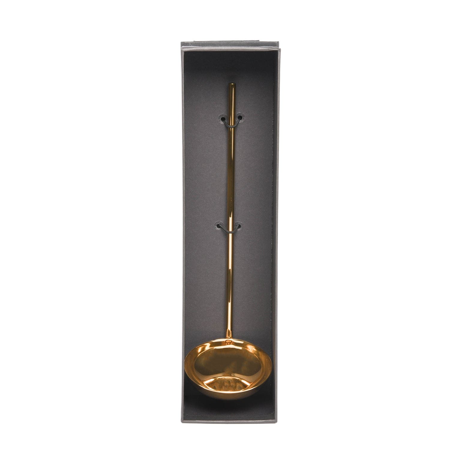 Belo Inox Wave Titanium Gold - Soup Ladle - Gift Box