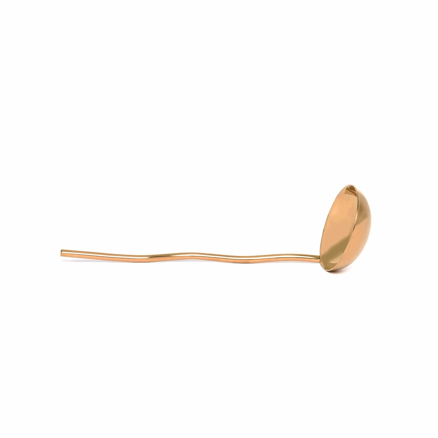 Belo Inox Wave Titanium Gold - Soup Ladle - Gift Box